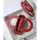 Fake Christian Dior Micro Lady Dior Bag Red Replica