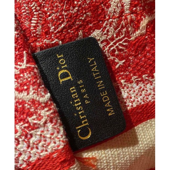 Fake Christian Dior Mini Dior Book Tote Red Replica
