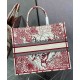 Fake Christian Dior Dioramour Dior Book Tote Red Replica