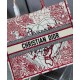 Fake Christian Dior Dioramour Dior Book Tote Red Replica