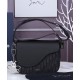 Replica Christian Dior Mini Saddle Messenger Bag Black
