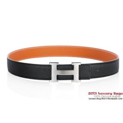 Fake Hermes 50mm Clemence Leather Belt HB112-9 Replica