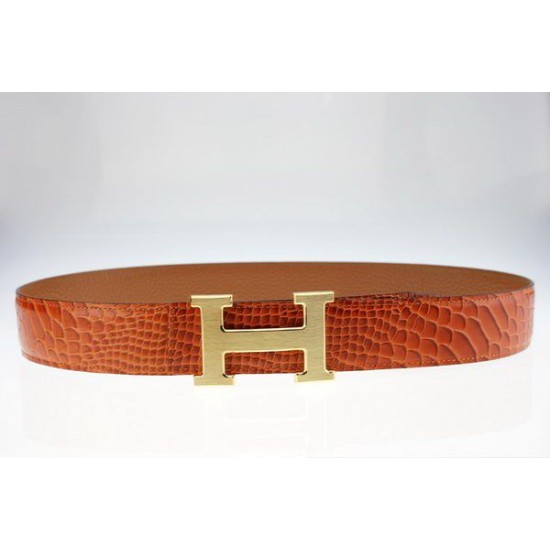 Replica Hermes Camel Snake Vene Leather HB122 Belt