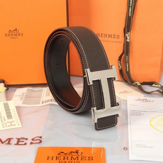 Replica Hermes imported the Brown HR1002D belt