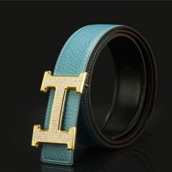 Replica Hermes Original Men's HB5206 Blue Belts
