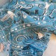 Replica Hermes Peuple de Vent Bandana Scarf 140 Blue