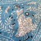 Replica Hermes Peuple de Vent Bandana Scarf 140 Blue