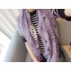 Fake Hermes Peuple de Vent Bandana Scarf 140 Purple Replica