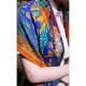 Replica Hermes Silk cashmere 140 x 140cm Orange