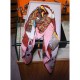 Replica Hermes Silk cashmere 140 x 140cm Pink