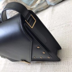 Replica YSL Saint Laurent Margaux Satchel Smooth Leather Black