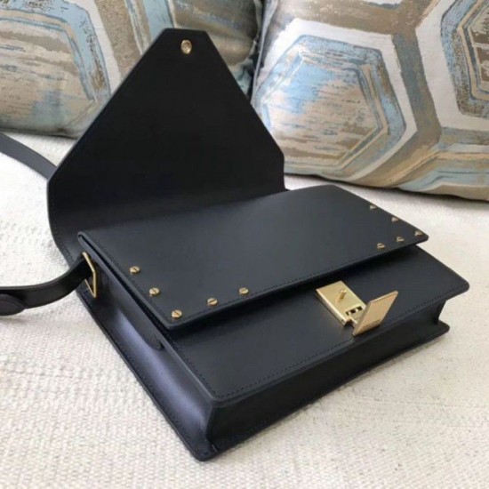 Replica YSL Saint Laurent Margaux Satchel Smooth Leather Black