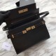 Fake YSL Saint Laurent Manhattan Baguette Top Handle Bag Black Replica