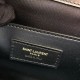 Fake YSL Saint Laurent Manhattan Baguette Top Handle Bag Black Replica