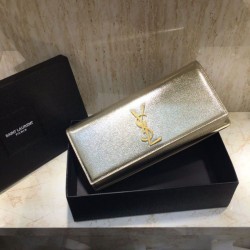 Fake YSL Saint Laurent Classic Clutch Gold Replica