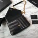 Fake YSL Saint Laurent Medium Monogram College Satchel Bag Replica