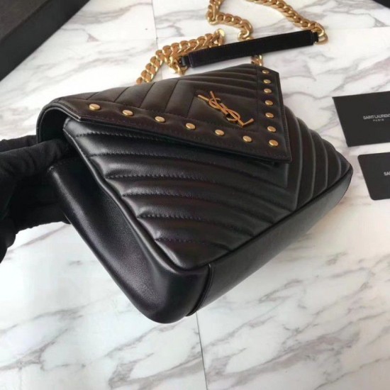 Fake YSL Saint Laurent Medium Monogram College Satchel Bag Replica