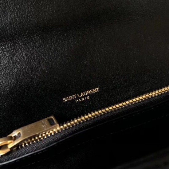 Fake YSL Saint Laurent Medium Monogram College Satchel Bag Replica