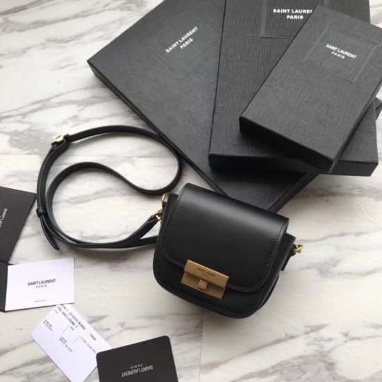 Replica YSL Saint Laurent Betty Mini Satchel Bag Black