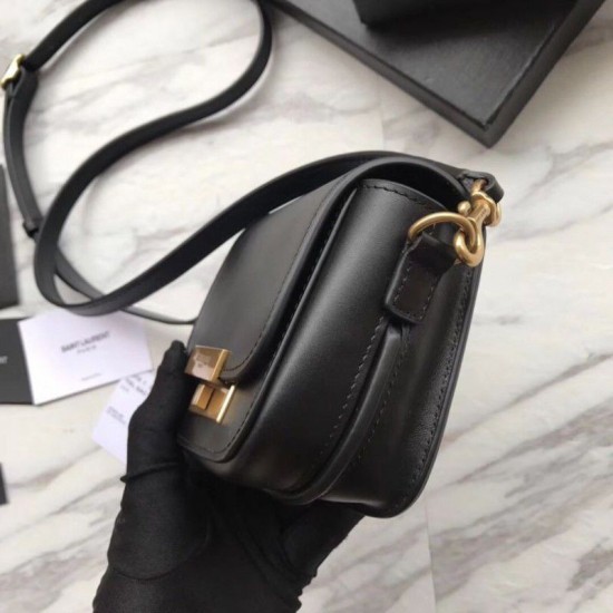 Replica YSL Saint Laurent Betty Mini Satchel Bag Black