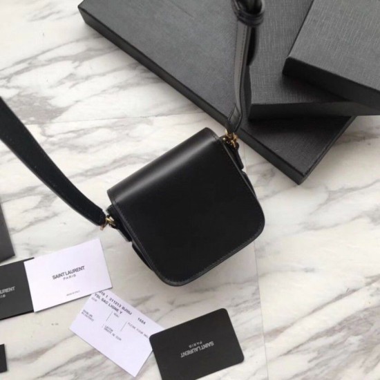 Replica YSL Saint Laurent Betty Mini Satchel Bag Black