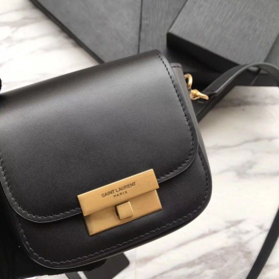 Replica YSL Saint Laurent Betty Mini Satchel Bag Black