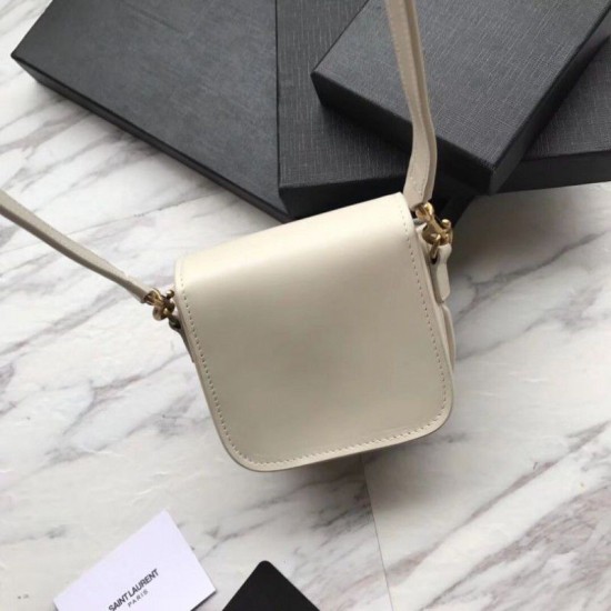 Replica YSL Saint Laurent Betty Mini Satchel Bag White