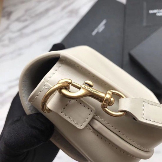 Replica YSL Saint Laurent Betty Mini Satchel Bag White