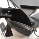 Replica YSL Saint Laurent Medium LouLou Chain Bag Smooth Leather Black Fake YSL Saint Laurent Medium LouLou Chain Bag Smooth Leather Black Replica