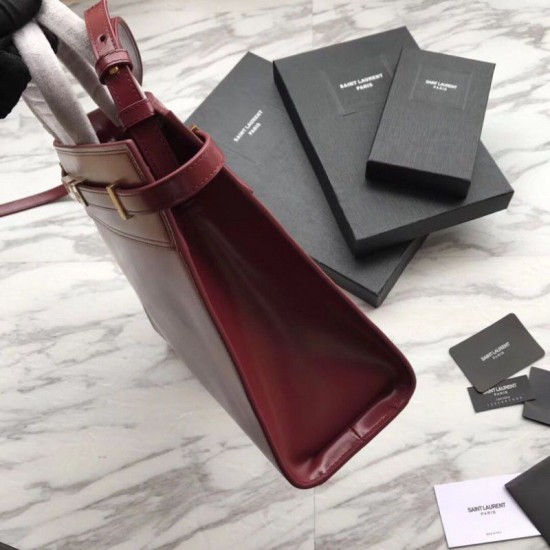 Replica YSL Saint Laurent Small Manhattan Top Handle Bag Red Replica YSL Saint Laurent Small Manhattan Top Handle Bag Red