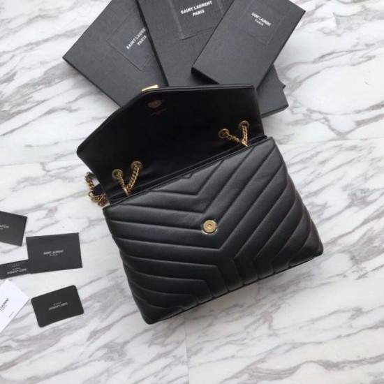 Fake YSL Saint Laurent Classic Large Envelope Bag Golden Hardware Replica