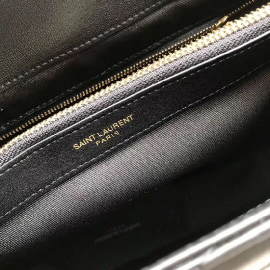 Fake YSL Saint Laurent Classic Large Envelope Bag Golden Hardware Replica