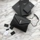 Replica YSL Saint Laurent Classic Large Envelope Bag Silver Hardware