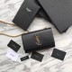 Replica YSL Saint Lauren Classic Medium Kate Monogram Satchel Black