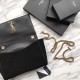 Fake YSL Saint Laurent Medium Reversible Kate Suede and Smooth Leather Black Replica