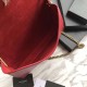 Fake YSL Saint Laurent Medium Reversible Kate Suede and Smooth Leather Red Replica