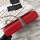 Fake Saint Laurent Medium Kate Monogram Crocodile Leather Shoulder Bag Red Replica