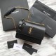 Replica YSL Saint Laurent Sunset Medium Smooth leather Back Gold Hardware