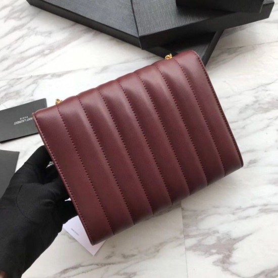 Replica YSL Saint Laurent Vicky Large Bag Red