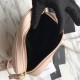 Replica YSL Saint Laurent Medium LouLou Chain Bag Matelasse Leather Apricot