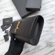 Fake YSL Saint Laurent Classic Monogram Wallet Smooth Leather Black Replica