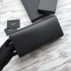 Fake YSL Saint Laurent Classic Monogram Wallet Smooth Leather Black Replica