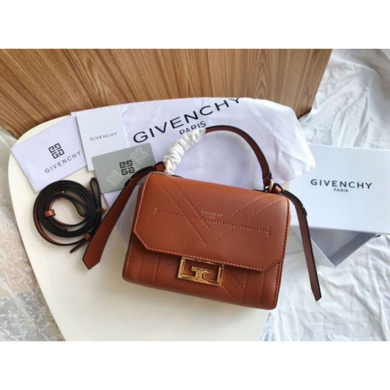 Replica Givenchy Eden Mini Smooth Bag Yellow