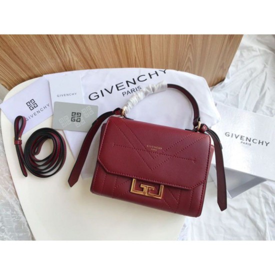 Fake Givenchy Eden Mini Smooth Bag Claret Replica