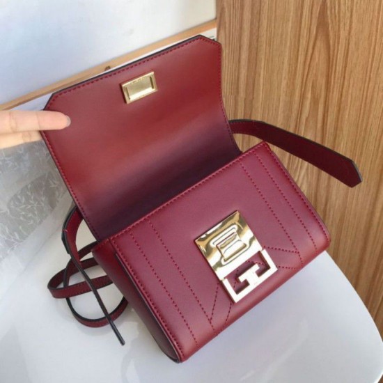 Fake Givenchy Eden Mini Smooth Bag Claret Replica
