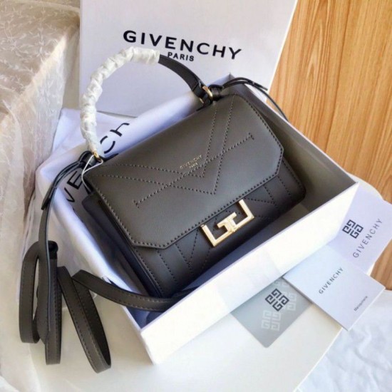 Replica Givenchy Eden Mini Smooth Bag Dark Green