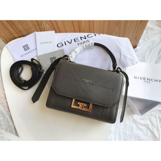 Replica Givenchy Eden Mini Smooth Bag Dark Green