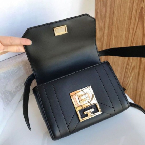 Fake Givenchy Eden Mini Smooth Bag Black Replica