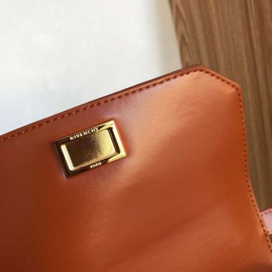 Fake Givenchy Eden Mini Crocodile Pattern Bag Yellow Replica