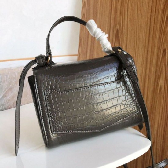 Replica Givenchy Eden Mini Crocodile Pattern Bag Dark Green